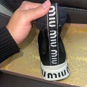 Prada Miu Miu Sock Sneaker